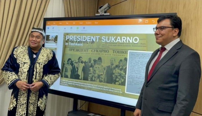 Gobel Perkuat Hubungan RI-Uzbekistan Rintisan Bung Karno